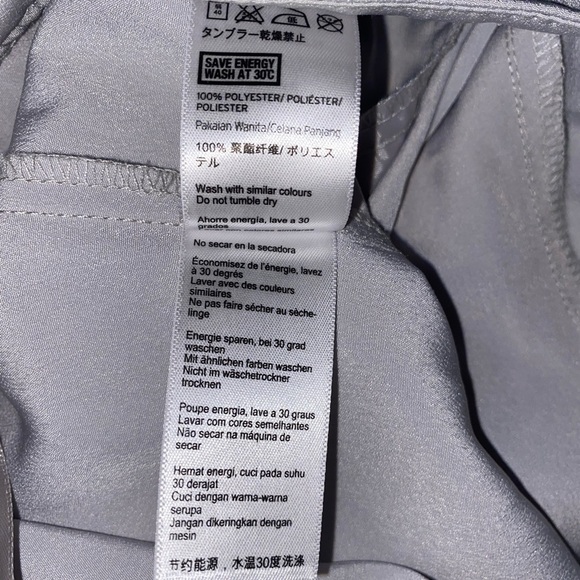 topshop Pleated Trousers silk feel Size 4 - Picture 10 of 11